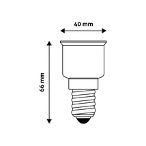 Entac foglalat átalakító E14-E27