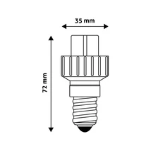 Entac foglalat átalakító E14-G9