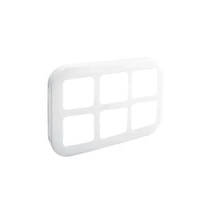 Forix IP20 fk 6-os munkaállomás, vízszintesen/függőlegesen felszerelhető, fehér