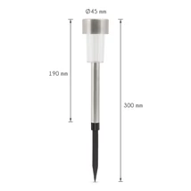 LED-es kültéri szolár lámpa 11702A