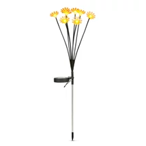 LED-es szolár szélforgó - színes LED, leszúrható - 75x23x23cm 11272