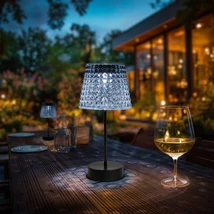 Garden Of Eden napelemes szolár asztali lámpa átlátszó 1 LED IP44 13005A