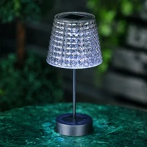 Garden Of Eden napelemes szolár asztali lámpa füst 1 LED IP44 13005B