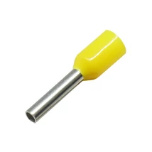 GMV érvéghüvely szigetelt 1 mm2 sárga 6 mm 100db/csomag GME1006