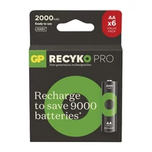 GP ReCyko Pro NiMH Akkumulátor HR6 (AA) 6db B2620V
