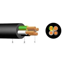 GT  4x 1,5  gumikábel 1KV H07RN-F