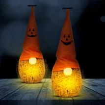 Halloween LED-es manó poliészter 20 cm 58128