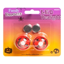 Halloween LED teamécses tök 2 db/csomag 55247J