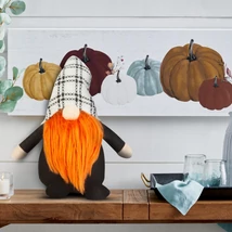 Halloween skandináv manó 34 cm narancs 58135A