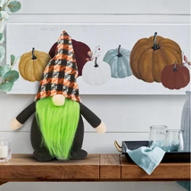 Halloween skandináv manó 34 cm zöld 58135B