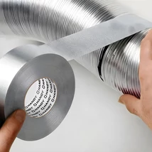 Handy alumínium ragasztószalag 50mx50mm üvegszálas akril 150 mikron lángálló 11066