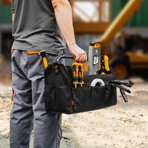 Nyitott szerszámos táska fém fogantyúval - 420 x 220 x 310 mm 10228