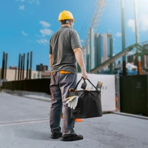 Összecsukható szerszámos táska - fémvázas - 350 x 270 x 340 mm10225