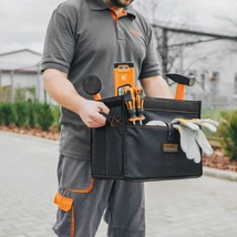 Összecsukható, oldalzsebes szerszámos táska - 360 x 210 x 290 mm 10226