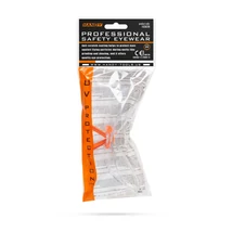 Handy védőszemüveg UV védelemmel átlátszó 10383TR