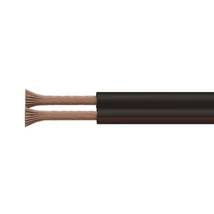 Emos hangfalkábel 2x0,5 mm2 piros-fekete réz (CU) S8250
