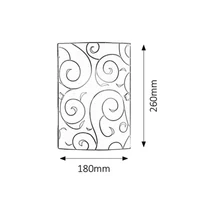 R.3850 Harmony lux fali 260x180 E27 60W opál