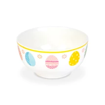 Húsvéti dekoráció porcelán tál 500 ml CMK-7802