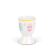 Húsvéti dekoráció porcelán tojástartó 6,5 cm CMK-7819