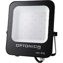 Optonica LED RGB SMD 50W 4000Lm 90lm/W reflektor fényvető távirányítóval fekete testtel RGB IP65 5756