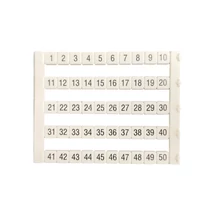 IMO sorkapocs jelölő címke 1-50 fehér 5x5 mm MT-1-50