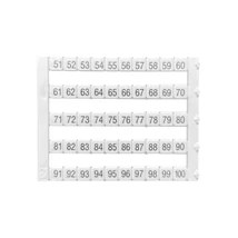 IMO sorkapocs jelölő címke 51-100 fehér 5x5 mm MT5-51-100