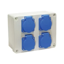 Jangar ipari doboz 4x 2P+F 180X145X85 JG-3-4220