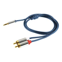 JACK d.-3,5 2xRCA 4 m   A49-4M