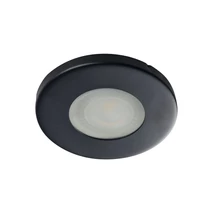 Kanlux beépíthető spot lámpa keret fekete kerek IP44 MARIN 32501