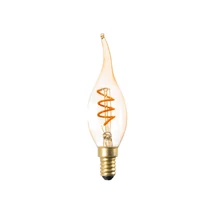 Kanlux LED filament izzó gyertya E14 2,5W 1800K 135lm C35 láng XLED 29641