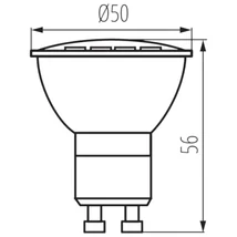 Kanlux LED izzó 4W GU10 320lm 5000K MILEDO 31232