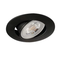 Kanlux LED lámpatest billenthető 4,8W 420lm 4000K fekete FIZU 38263