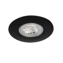 Kanlux LED lámpatest fix 4,8W 420lm 4000K fekete FIZU 38261