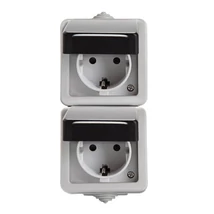 Kanlux Tekno2x2+F IP54gyv27134