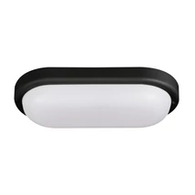 Kanlux Tolu ovális LED hajólámpa 12W 1050lm 4000K fekete IP54 31493