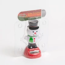 Karácsonyi hóember szolár dekoráció 11459V 