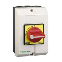 Komplett tokozott fő- és vészleállító kapcsoló 10A