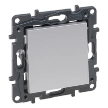Legrand Niloé Step 106+6 kettős váltókapcsoló alumínium 10AX 863308