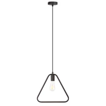 R.2569 Levi  függ. háromszög E27 max60W fekete