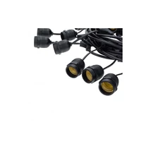 Optonica sorolható kültéri fényfüzér 15db E27 foglalattal 14.4m IP65 OT5051