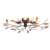 R.2849 Lilian menny. lámpa E14 4x40W antik ar.