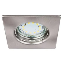 Lite LED 3XGU10 3W fix króm szögletes beépíthető spot Rábalux 1054 (3db/ szett)