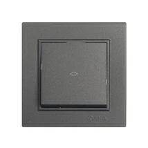 Makel Karea keresztkapcsoló (107) kerettel antracit 56050120