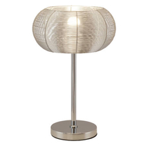 R.2907 Meda asztali lámpa, E27, 60W, ezüst