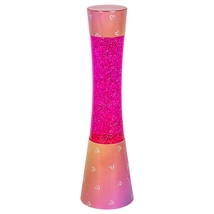 Minka lávalámpa dekor rózsaszín 39,5 cm Rábalux 7027