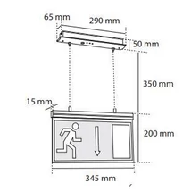 MLX JM 219 LED-A/O kij.jelzö