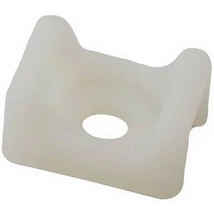 Nedes kábelkötözőhöz nyereg max 4,8mm fehér 100db/cs