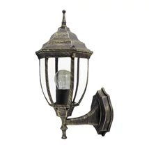 R.8452 Nizza kült fali fel E27 60W a.arany IP43