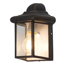 R.8754 Norvich kültér fali E27 60W a.arany IP44