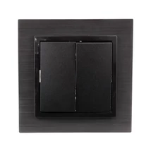 Olbia Electric TITAN csillárkapcsoló (105) kerettel fekete BS-TN.2